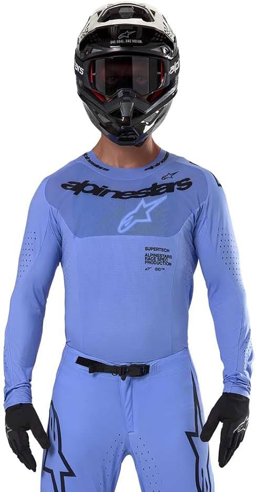 Amazon.com: Alpinestars 3763324-79-M: Supertech Dade Jersey Light